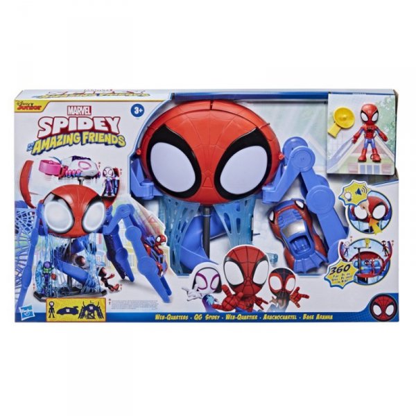 Hasbro Zestaw Spidey And His Amazing Friends Web-quarters