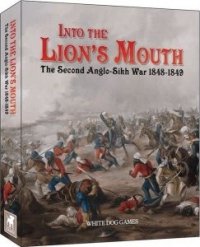 Into the Lion's Mouth: The Second Anglo-Sikh War 1848 -1849 canvas map 17 x 22 