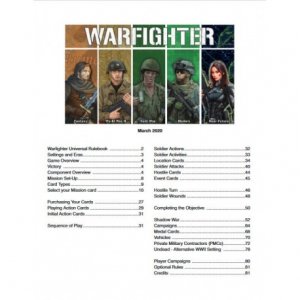 Warfighter - Multi-Era Universal Rulebook