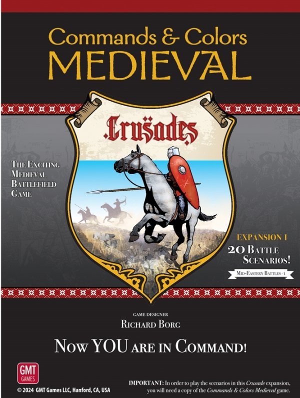  Commands &amp; Colors: Medieval – Expansion #1 Crusades Mid-Eastern Battles I