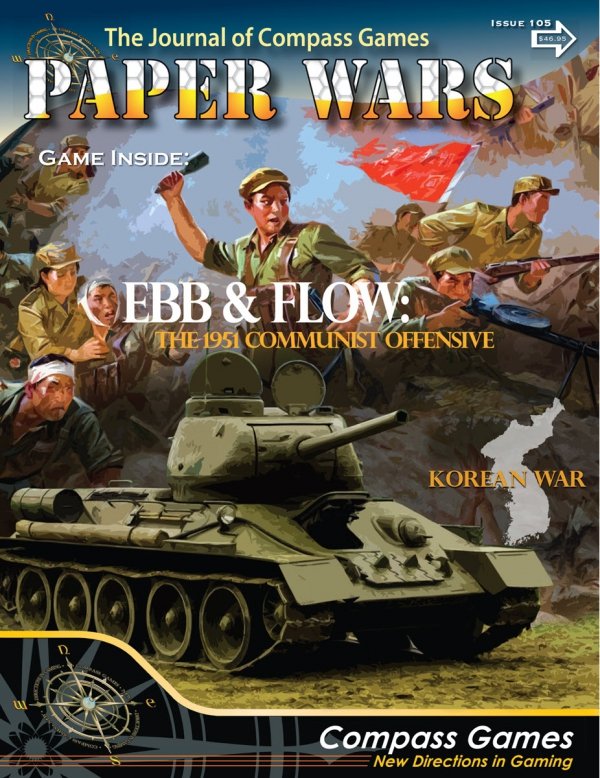 Paper Wars #105 Ebb &amp; Flow: The Final Communist Offensive in Korea, 22 April – 10 June 1951