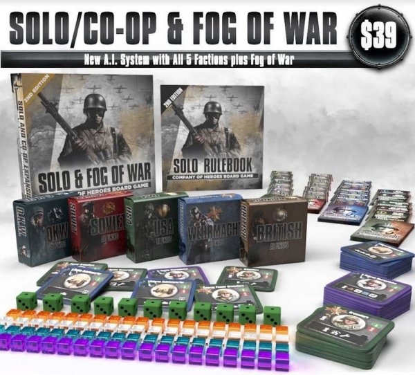 Company of Heroes 2nd Edition Solo &amp; Fog of War