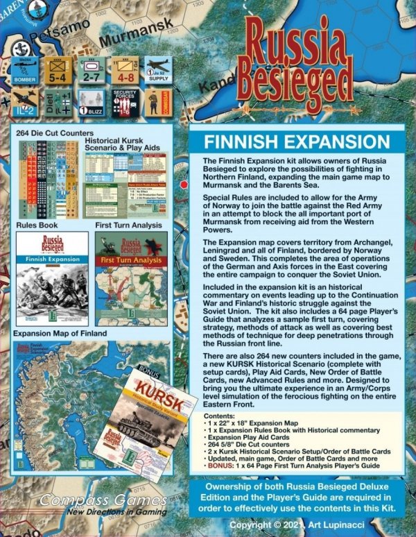 Russia Besieged Deluxe, Finnish Expansion