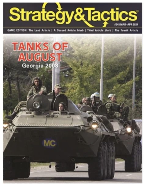 Strategy &amp; Tactics #345 Tanks of August: Georgia 2008