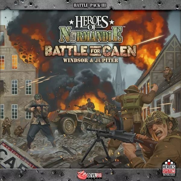 (USZKODZONA) Heroes of Normandie: Big Red One Edition – Battle for Caen: Operation Windsor &amp; Jupiter