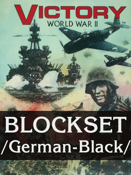 Victory Blockset WW2 German (Black)
