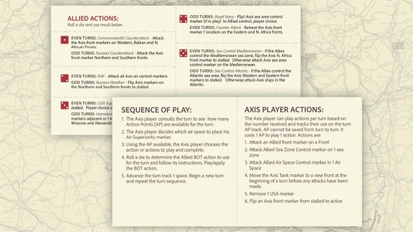 Europe At War 1940: Solitaire Travel Game