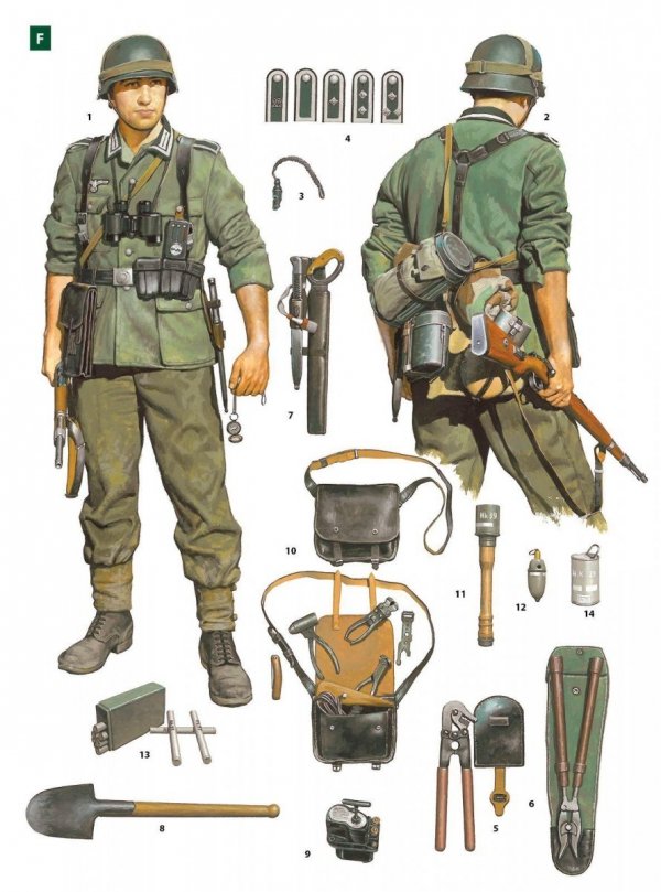 Niemiecki Pionier 1939-1945. Saper szturmowy Wehrmachtu