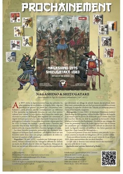 Nagashino 1575 &amp; Shizugatake 1583 - 2nd. Edition