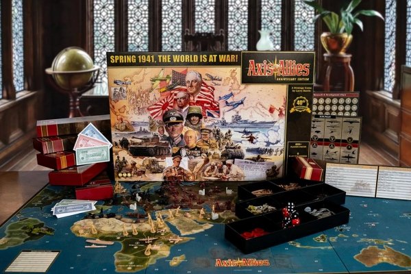 (USZKODZONA) Axis &amp; Allies: Anniversary Edition