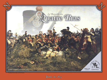 La Bataille des Quatre Bras, 2nd Edition (boxless)