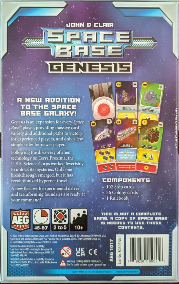 Space Base: Genesis