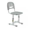 Ergonomiczne biurko dla dzieci z ręczną regulacją wysokości oraz krzesłem Ergo Office, niebieskie, max 75kg, ER-418