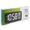 Zegar ścienny LED bardzo duży GreenBlue, temperatura, data, GB214