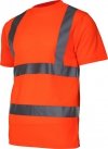 Koszulka t-shirt ostrzegawcza, pomarańcz., 2xl, ce, lahti
