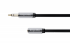 Kabel wtyk - gniazdo  jack 3.5  stereo 1.8m Kruger&Matz
