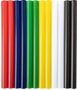 Klej w laskach kolor, 8mm, szt.12*100mm,karta,proline