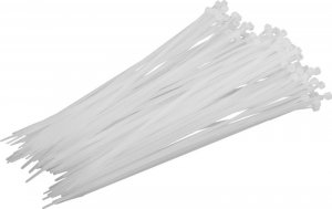 Opaski zaciskowe nylon (białe), 4.8x200mm szt.100, proline