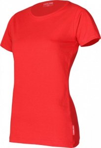 Koszulka t-shirt damska, 180g/m2, czerwona, 2xl, ce, lahti