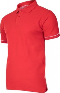 Koszulka polo, 220g/m2, czerwona,  s, ce, lahti