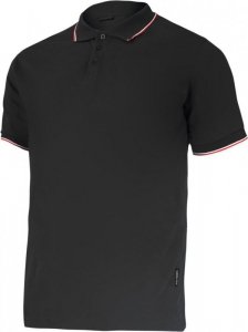 Koszulka polo 190g/m2, czarna, xl, ce, lahti