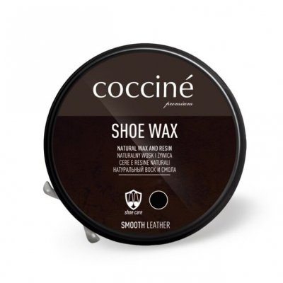 Pasta do butów shoe wax czarna 40g (55/32/40c/02), coccine