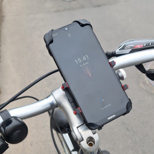 Uchwyt rowerowy na telefon z gumką U18313