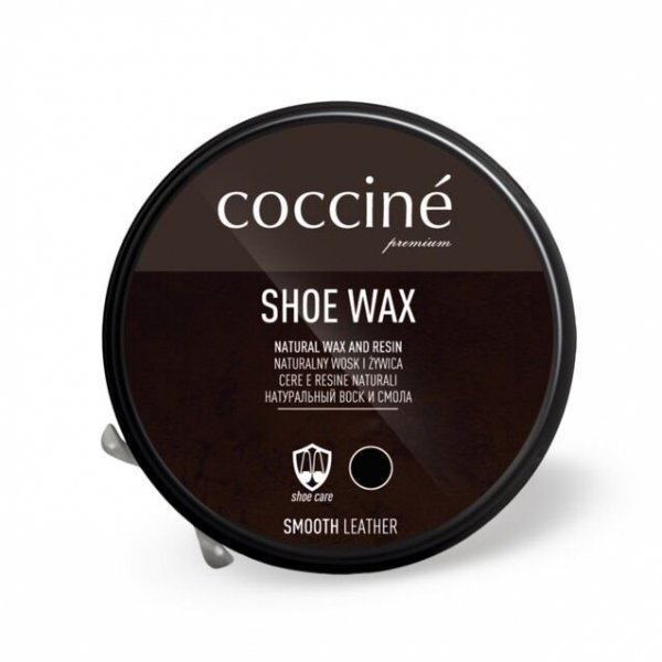 Pasta do butów shoe wax czarna 40g (55/32/40c/02), coccine