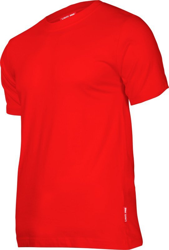 Koszulka t-shirt 180g/m2, czerwona, "m", ce, lahti