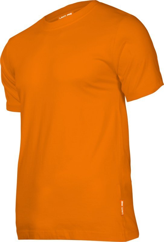 Koszulka t-shirt 180g/m2, pomarańczowa, "l", ce, lahti