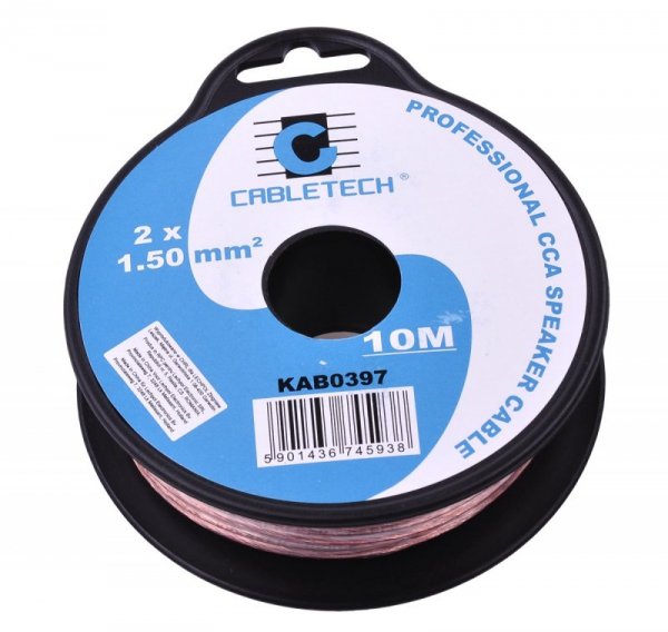 Kabel głośnikowy CCA 1.5mm  10M