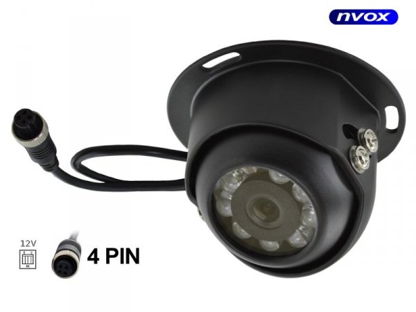 NVOX GDB06R 4PIN Kamera do samochodów ciężarowych oraz busów CCD... (NVOX GDB06R 4PIN)