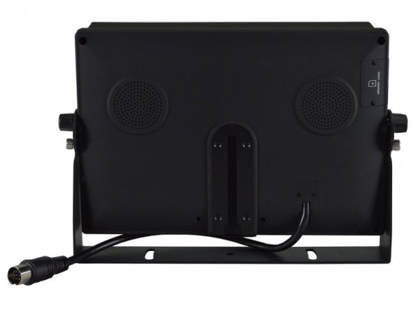 monitor samochodowy lcd 9cali z obsługą 4 kamer i funkcją dvr rejestratora 12v 24v