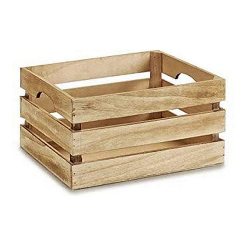 Pudełko Drewno Brązowy plywood (31 x 16 x 21 cm)