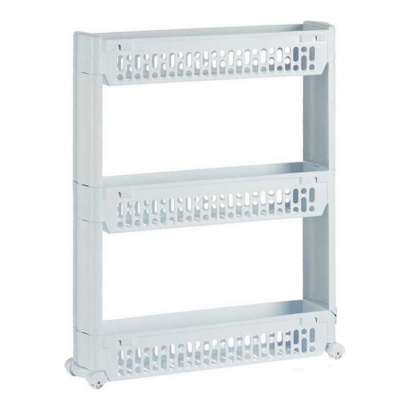 Wielofunkcyjny organizer Biały polipropylen (54,5 x 13 x 67 cm)