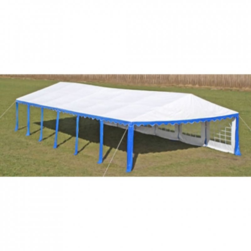 Namiot imprezowy 12 x 6 m, niebieski