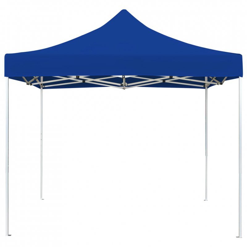 Profesjonalny namiot imprezowy, aluminium, 2x2 m, niebieski