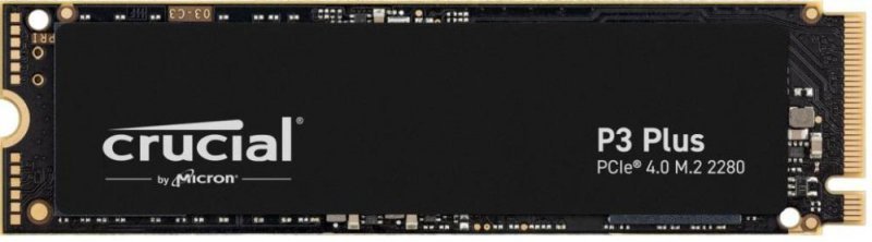 SSD|CRUCIAL|P3 Plus|500GB|M.2|PCIE|NVMe|3D NAND|Write speed 1900 MBytes/sec|Read speed 4700 MBytes/sec|TBW 110 TB|MTBF 1500000 h