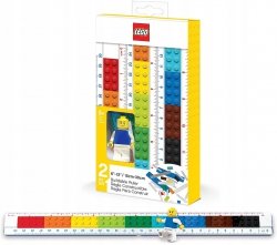 Linijka LEGO Do Zbudowania 15-30cm + Minifigurka