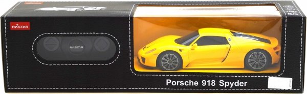 Samochód Sterowany Żółte Porsche 918 Spyder 1:24