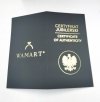 Wisior rozeta 3D RETRO duża złoto 585 