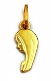 Medalik Fatima wizerunek złoto 585 