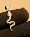 Wisior żmija wąż  złoto 585