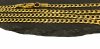  Łańcuch 2,5mm kuty pancer 45cm złoto 585  