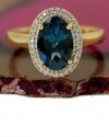 Pierścionek R.21 diamenty 34/0.13ct złoto 585 