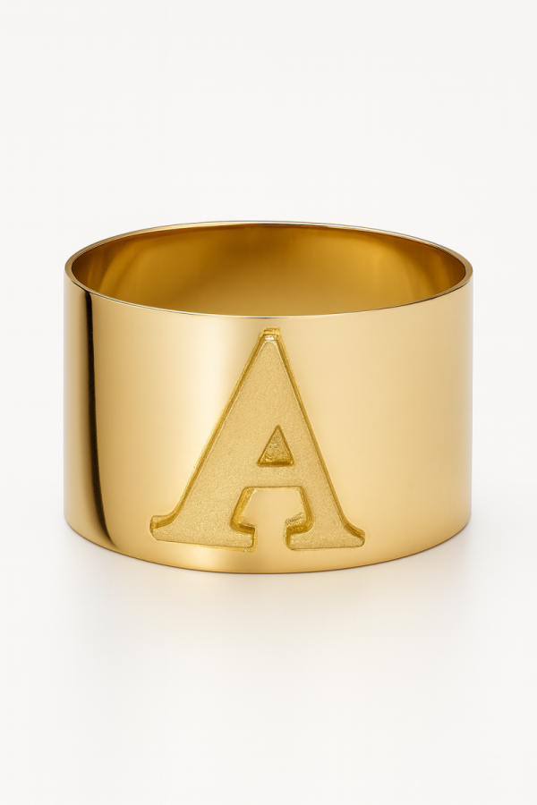 Pierścionek wamart lirera A R20 złoto 585