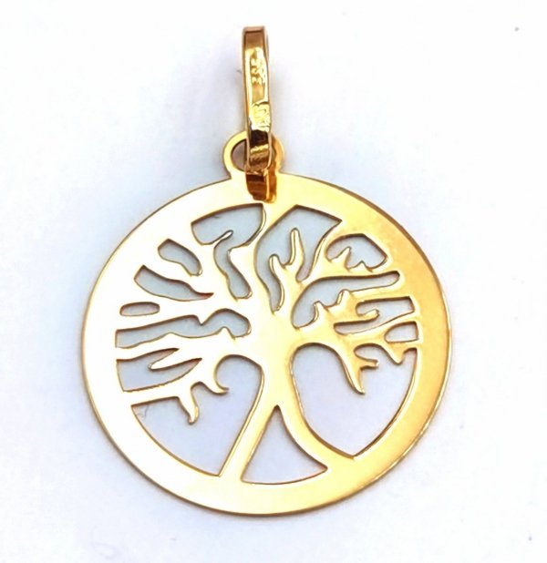 Wisior Drzewko szczęścia złoto 585