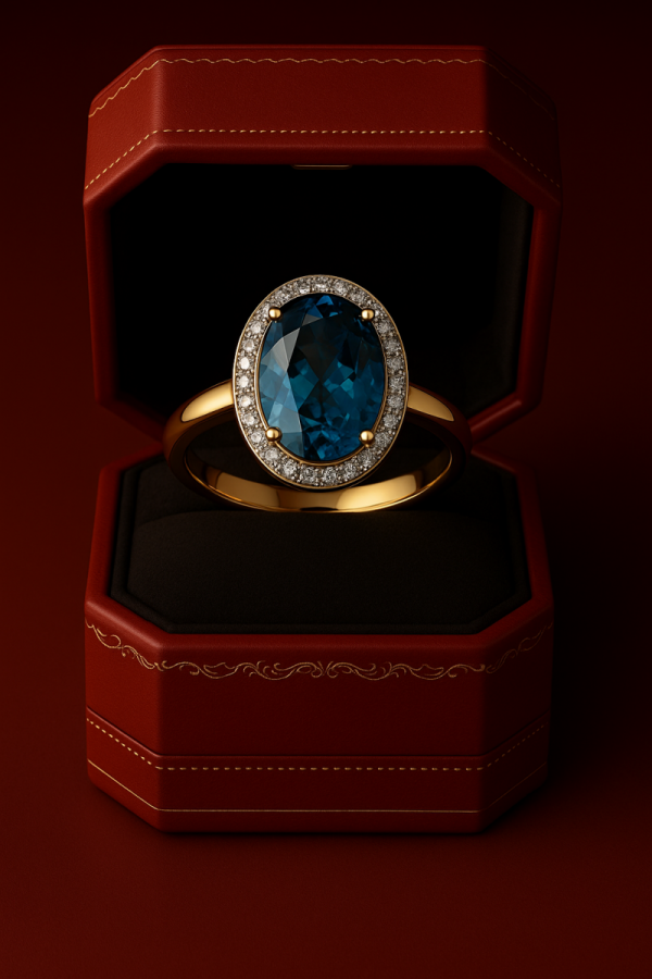 Pierścionek R.21 diamenty 34/0.13ct złoto 585 