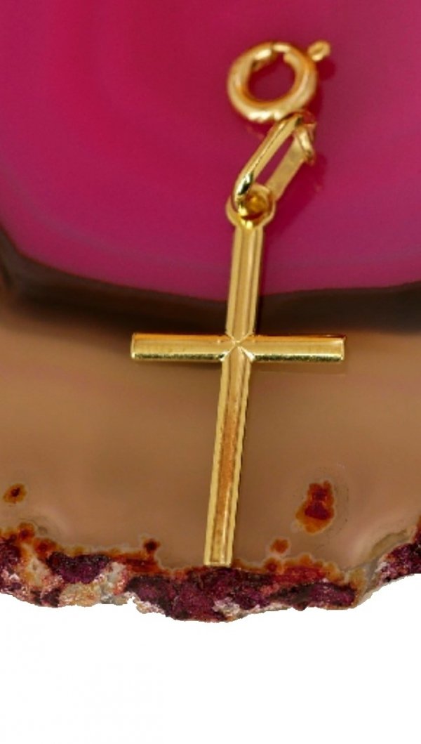 Charms  krzyżyk złoto 585 