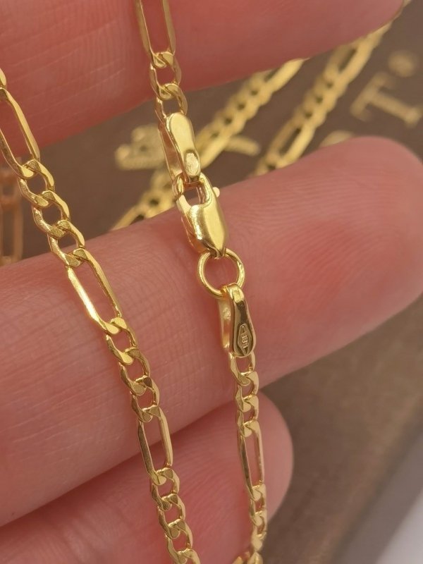 Łańcuch figaro klasyk złoto 585